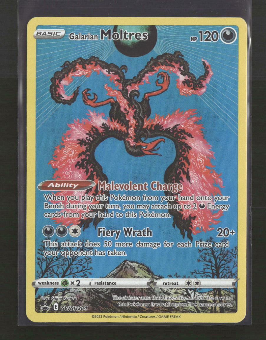SWSH: Sword & Shield Promo Cards Galarian Moltres #SWSH284