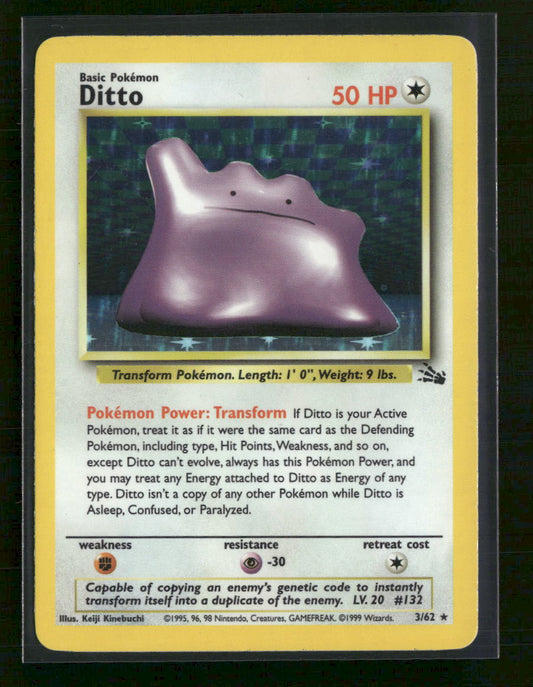 Fossil Ditto (3) Unlimited #03/62