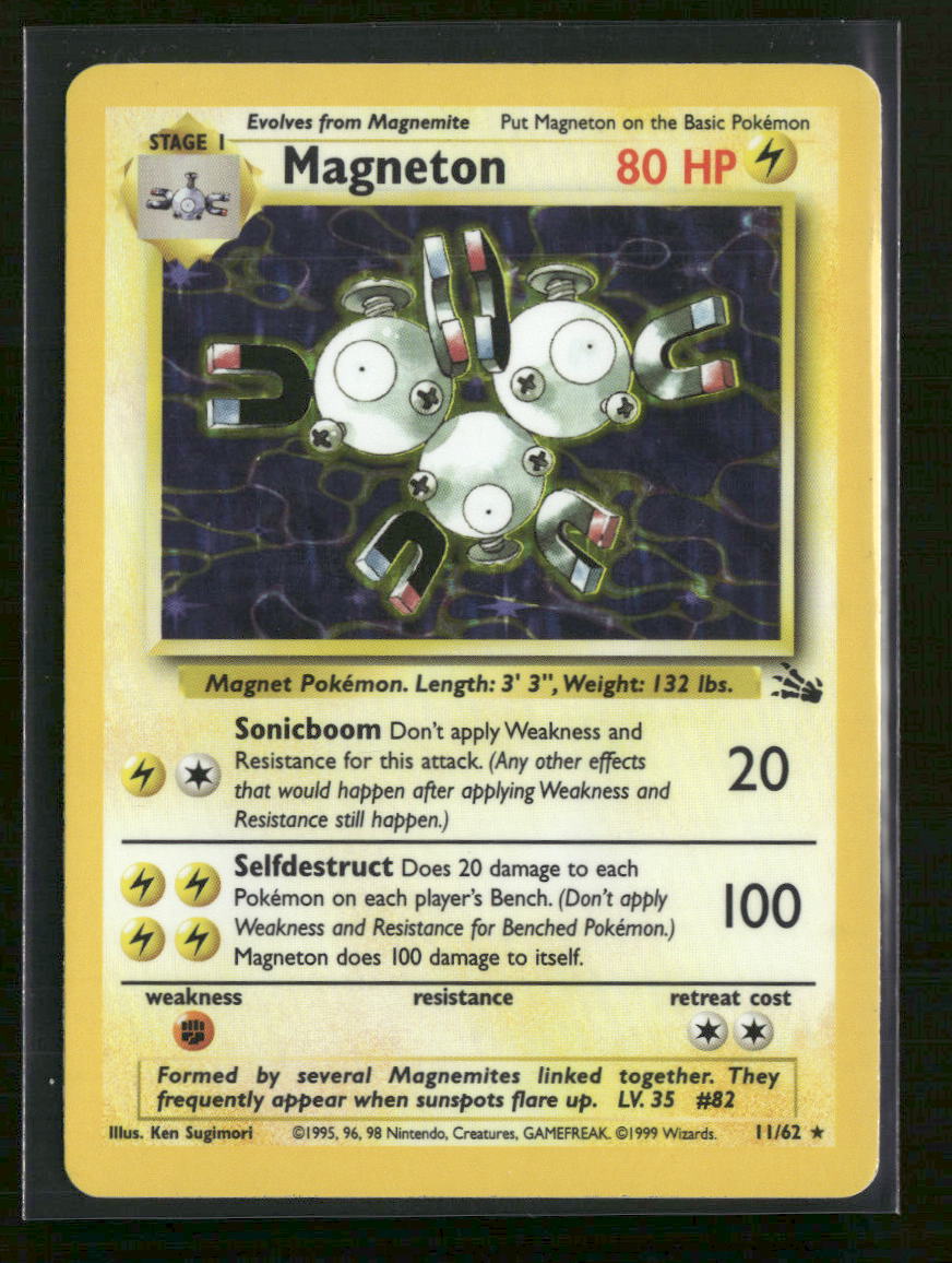 Fossil Magneton (11) Unlimited #11/62
