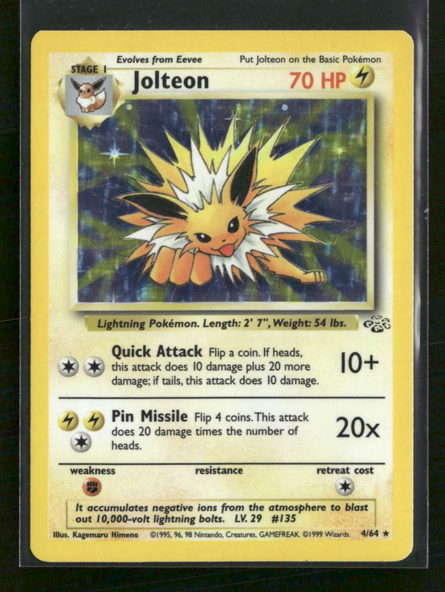 Jungle Jolteon (4) Unlimited #04/64