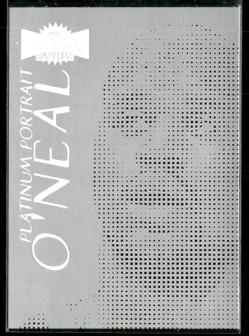 1997-98 Metal Universe Platinum Portraits Shaquille O'Neal #4 PP