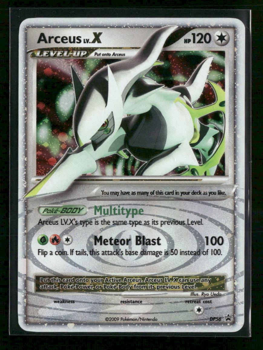 Diamond and Pearl Promos Arceus LV.X #DP56