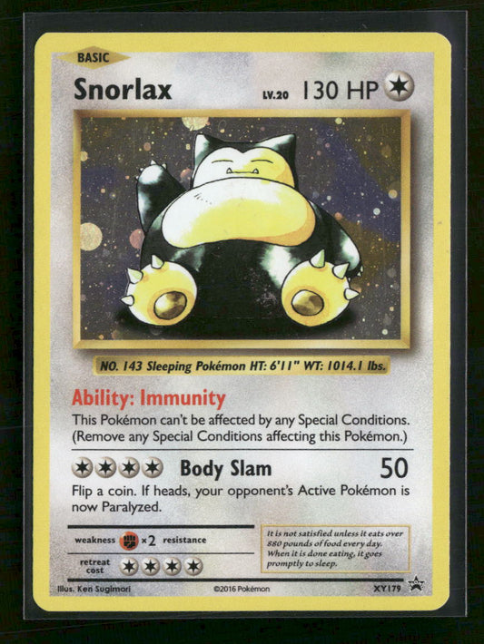XY Promos Snorlax #XY179