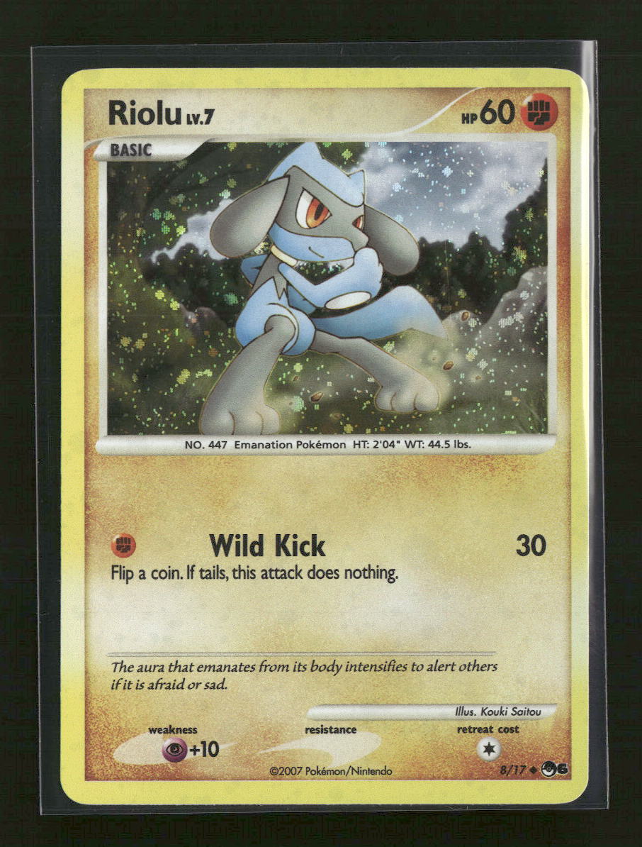 POP Series 6 Riolu Holo #008/017