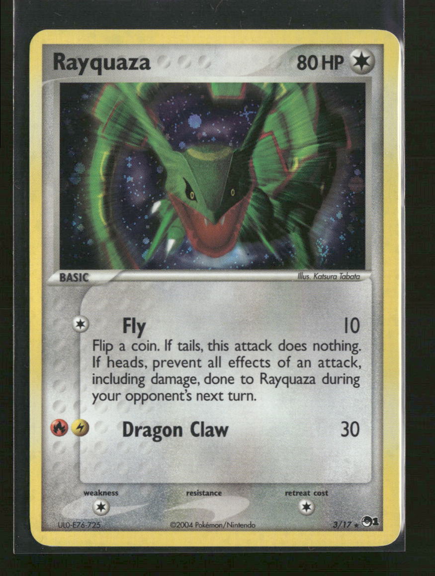 POP Series 1 Rayquaza Holo #003/017