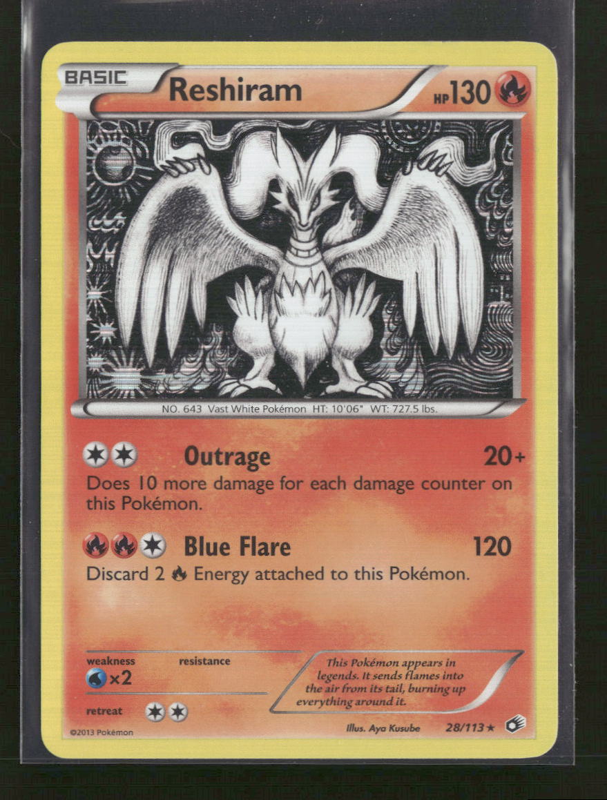 Legendary Treasures Reshiram #28/113