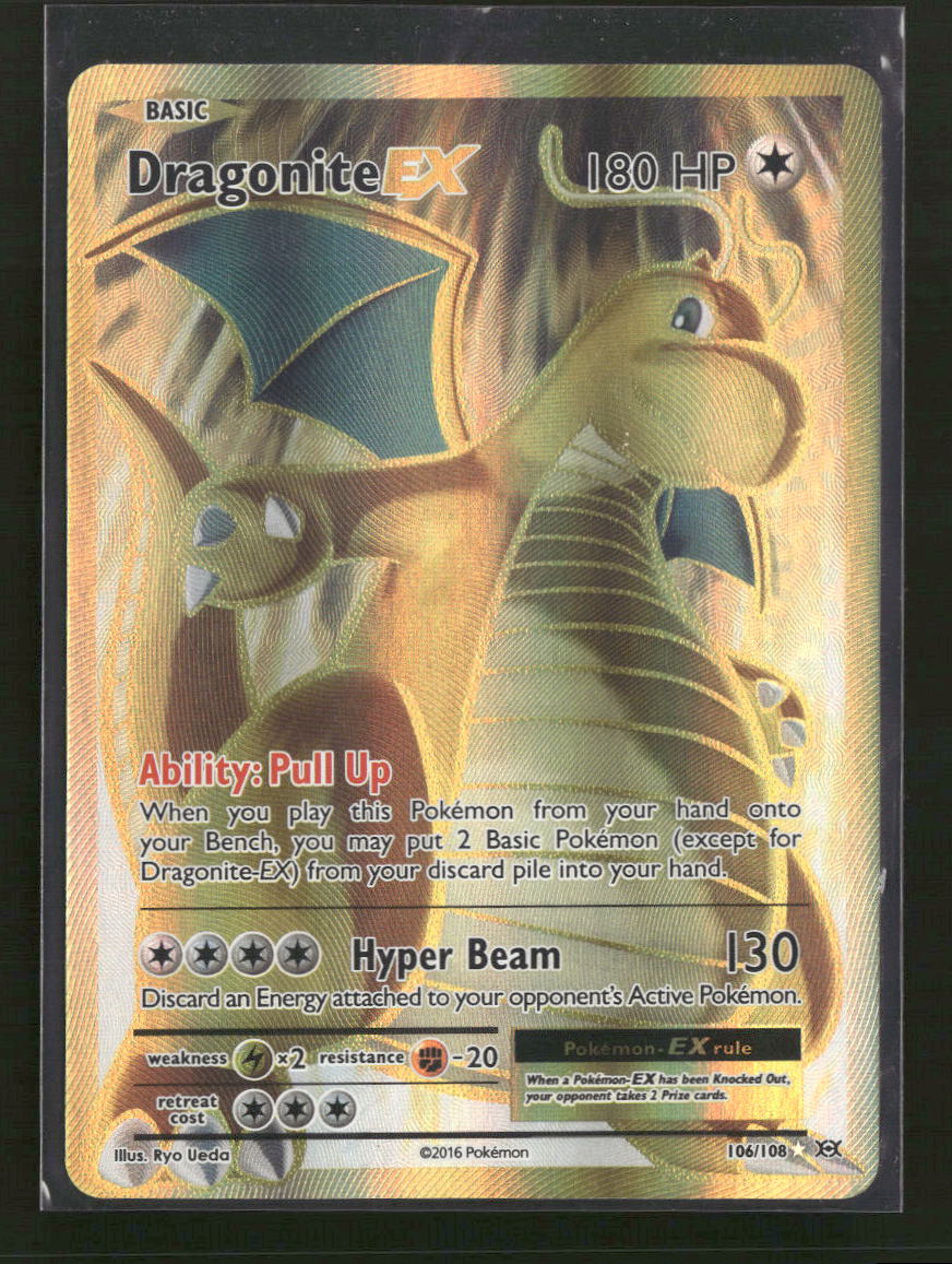 XY - Evolutions Dragonite EX (Full Art) #106/108