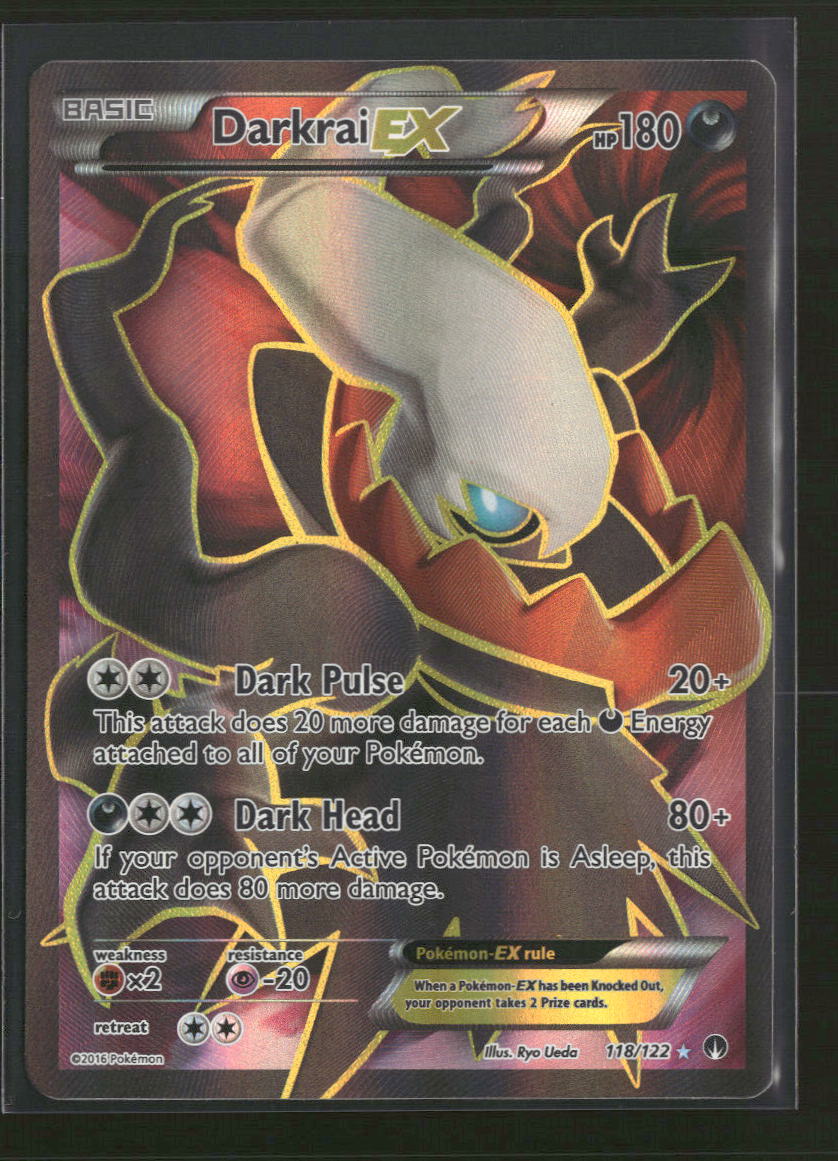 XY - BREAKpoint Darkrai EX (Full Art) #118/122