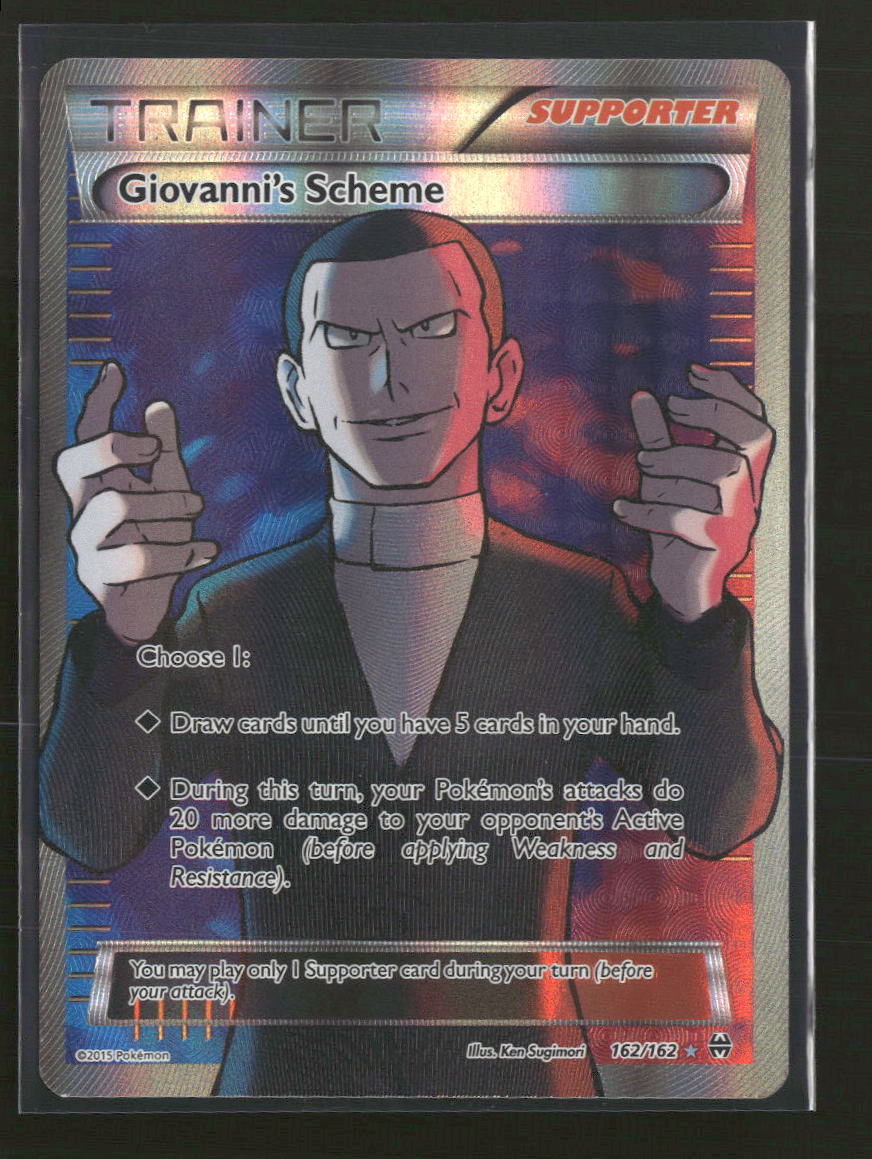 XY - BREAKthrough Giovanni's Scheme (Full Art) #162/162
