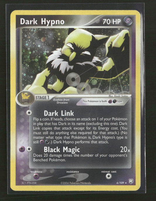 Team Rocket Returns Dark Hypno #6/109