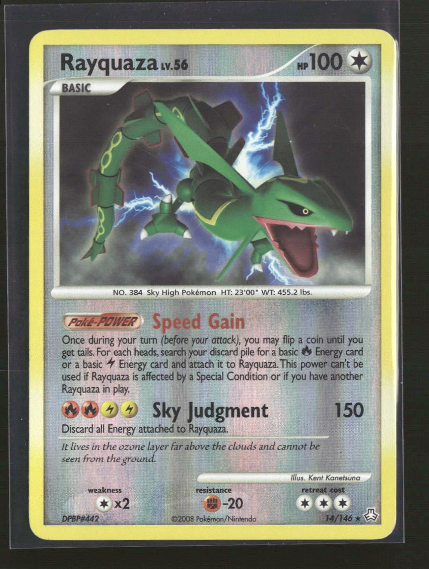 Legends Awakened Rayquaza Reverse Holo #14/146