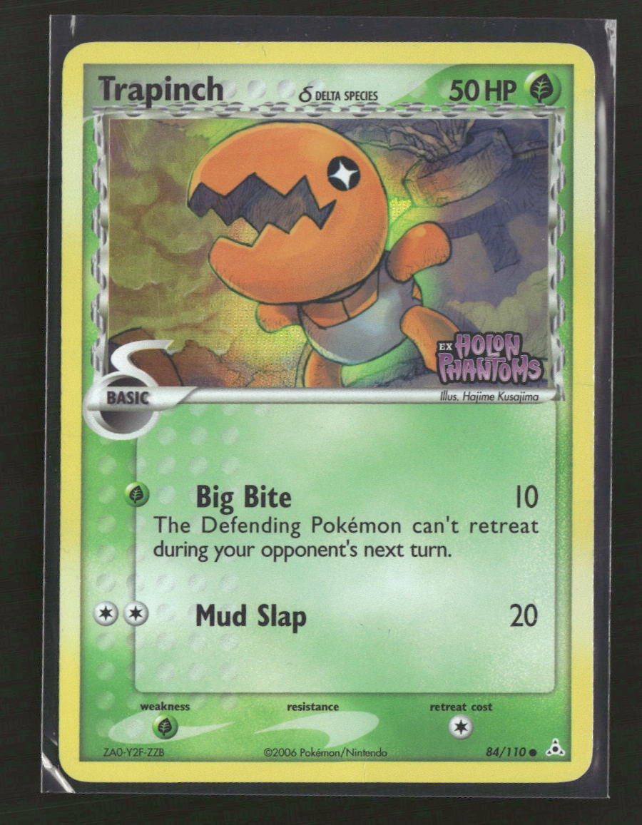 Holon Phantoms Trapinch (Delta Species) Reverse Holo #84/110