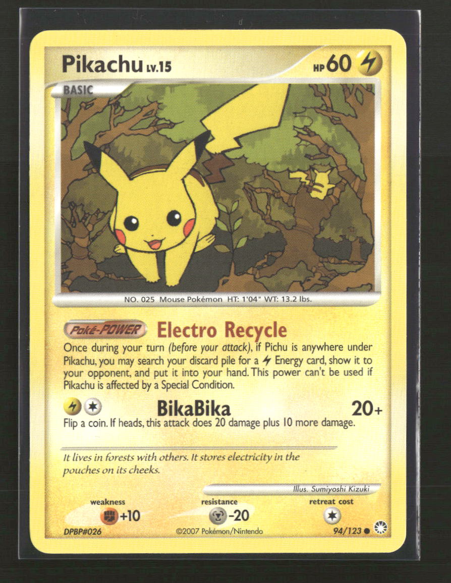 Mysterious Treasures Pikachu #94/123