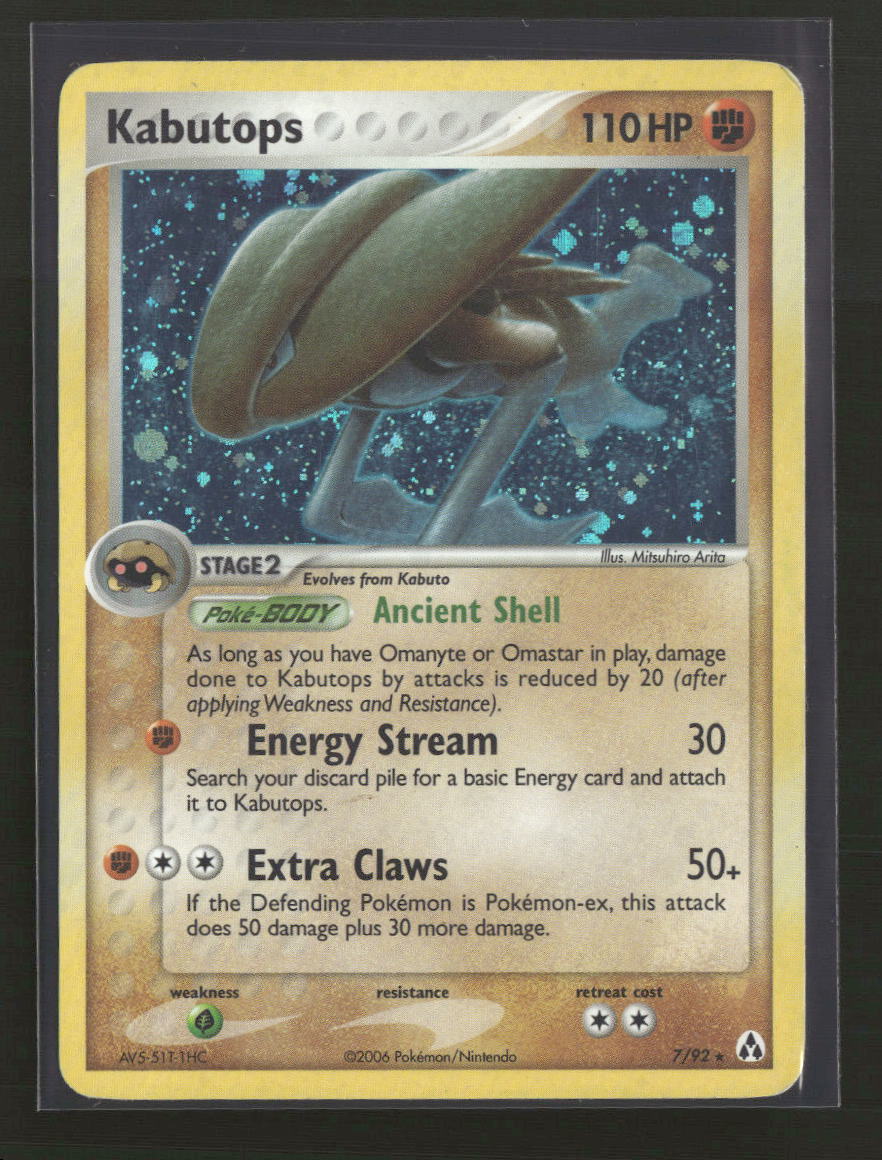 Legend Maker Kabutops #7/92