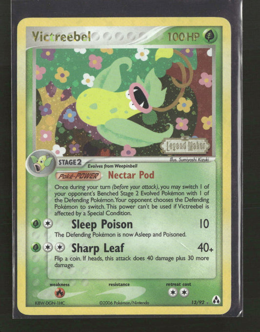 EX Legend Maker Victreebel Reverse Holo #13/92