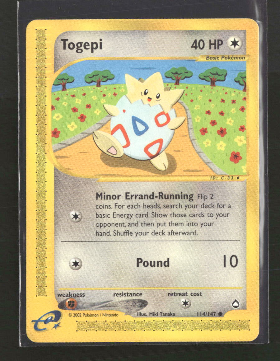 Aquapolis Togepi #114/147