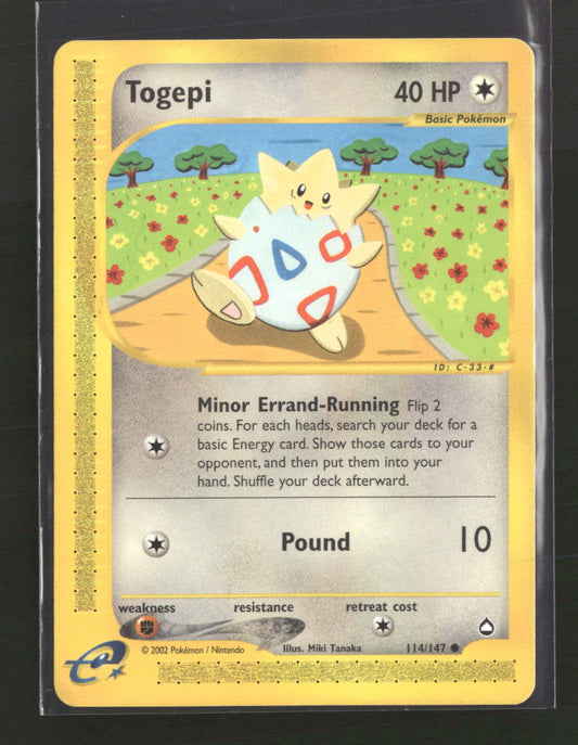 Aquapolis Togepi #114/147