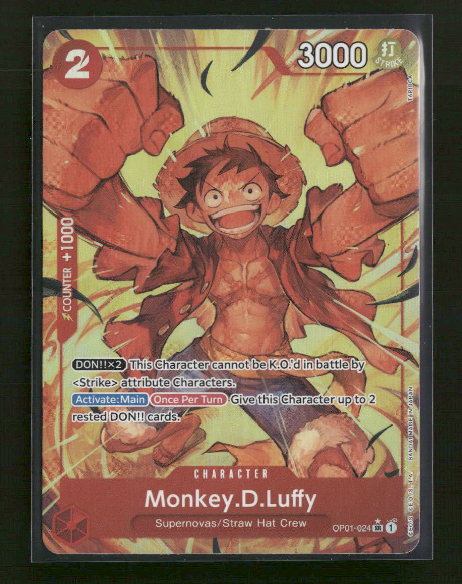 Premium Booster -The Best- Monkey.D.Luffy (OP01-024) (Alternate Art) #OP01-024