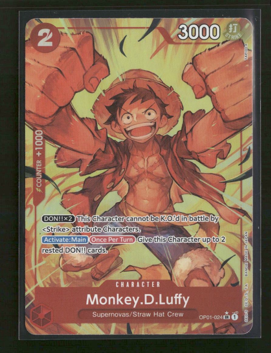 Premium Booster -The Best- Monkey.D.Luffy (OP01-024) (Alternate Art) #OP01-024