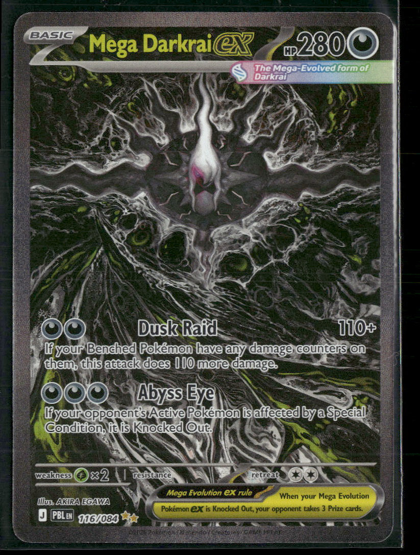 ME05: Pitch Black Mega Darkrai ex #116/084