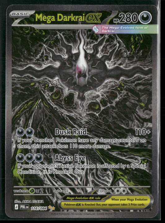ME05: Pitch Black Mega Darkrai ex #116/084