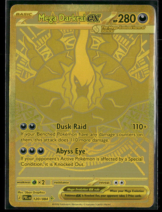ME05: Pitch Black Mega Darkrai ex #120/084
