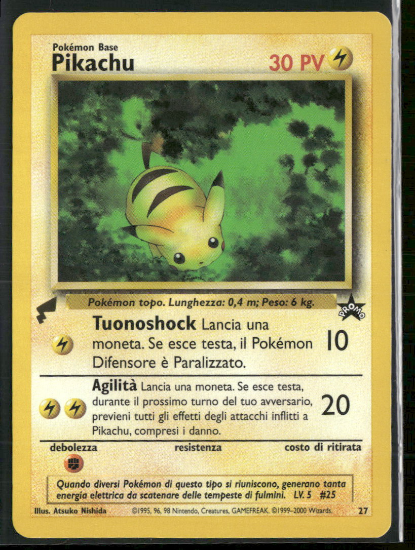 Pikachu World Collection Promos Pikachu (Baby) #27