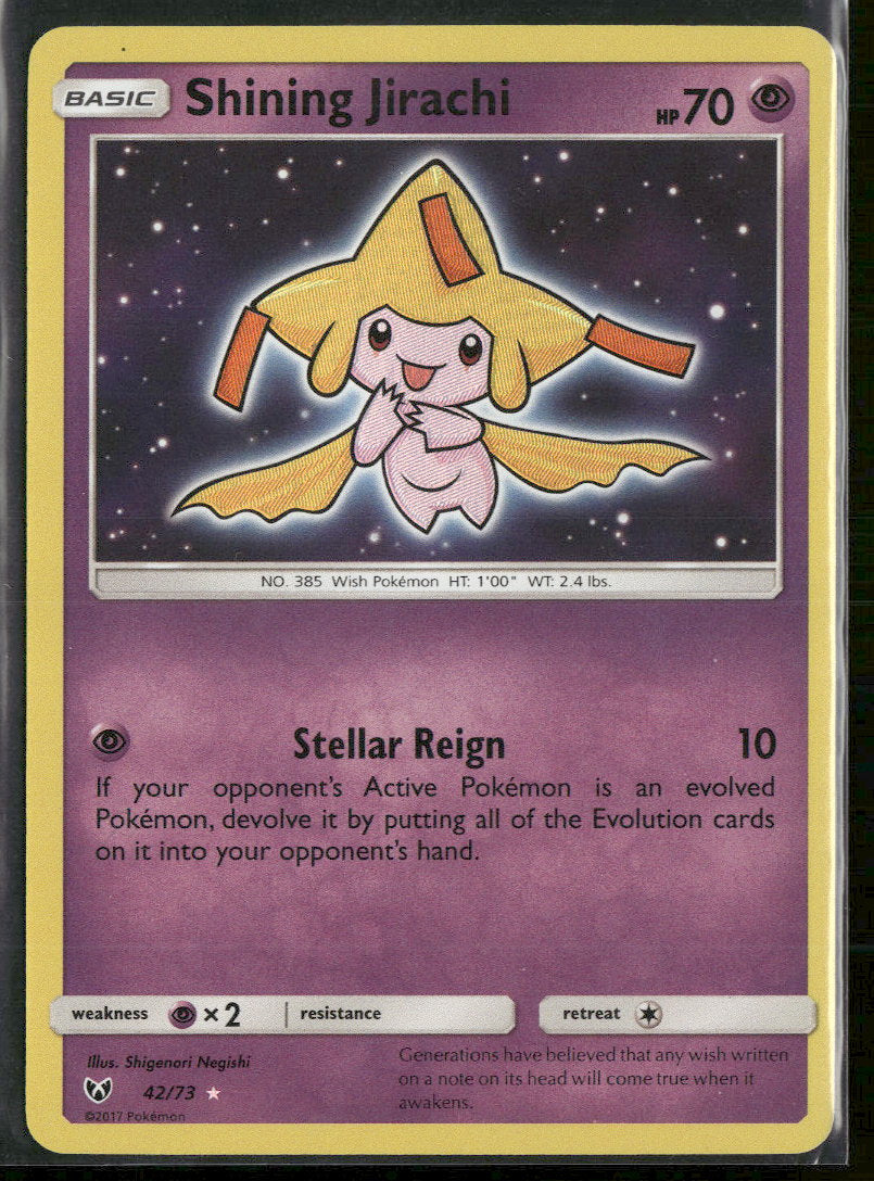 Shining Legends Shining Jirachi #42/73