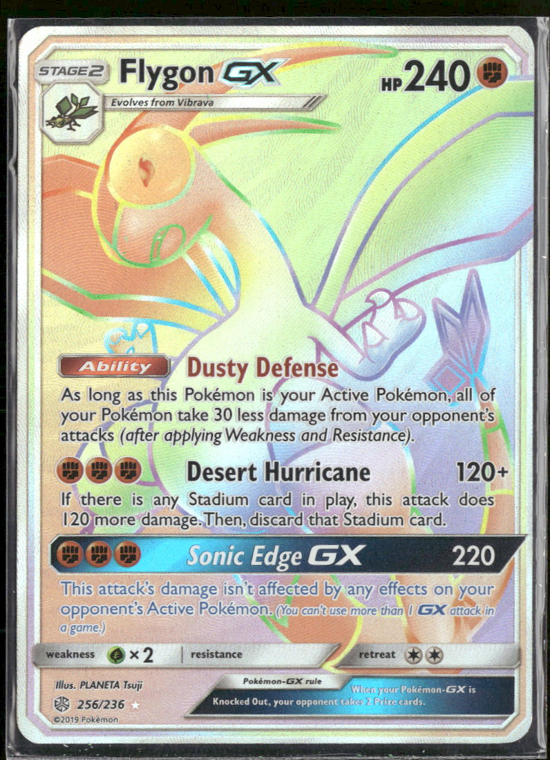 SM - Cosmic Eclipse Flygon GX (Secret) #256/236