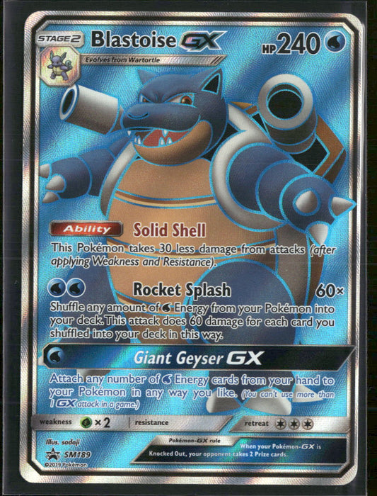 SM Promos Blastoise GX #SM189