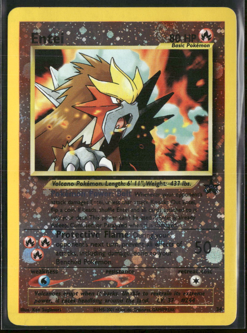 WoTC Promo Entei #34/53