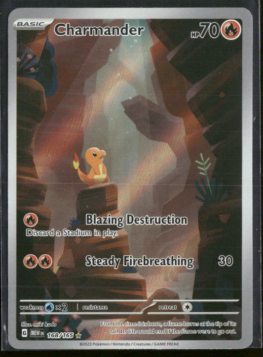 SV: Scarlet & Violet 151 Charmander #168/165