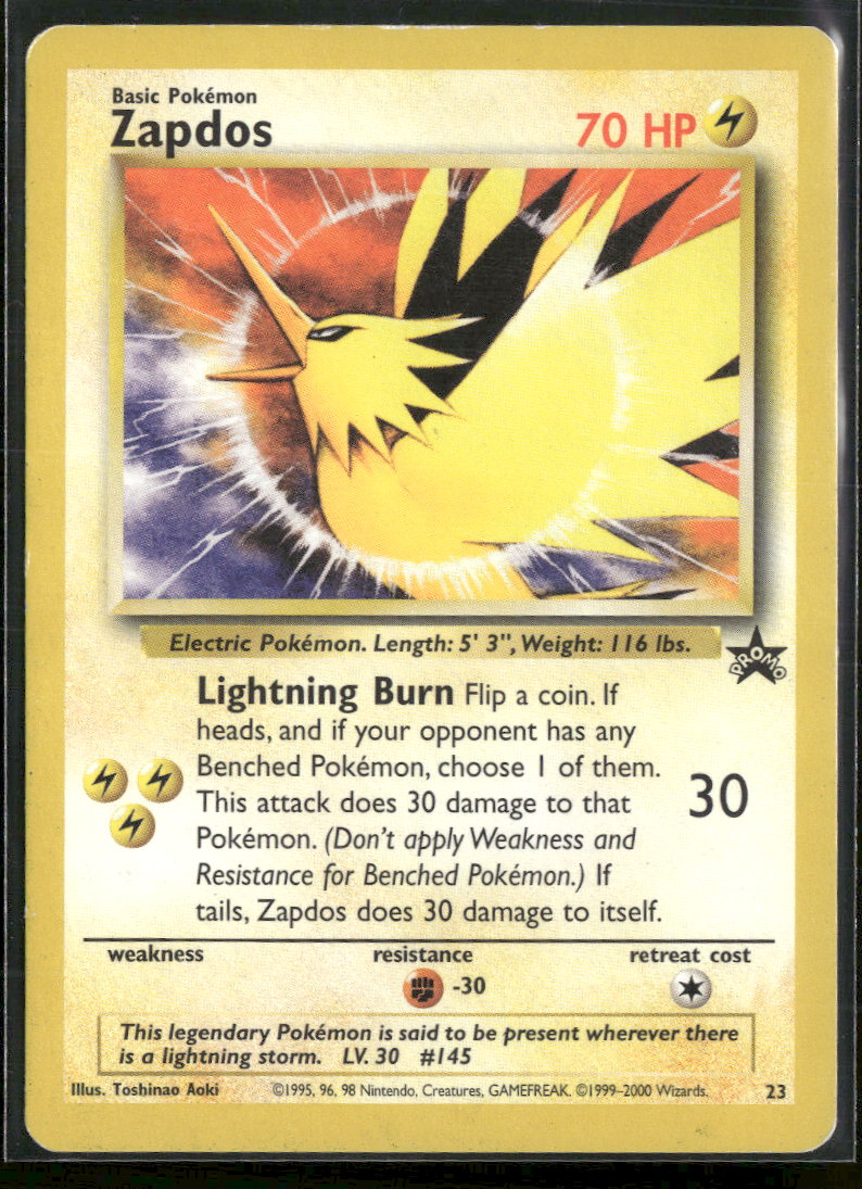 WoTC Promo Zapdos #23/53