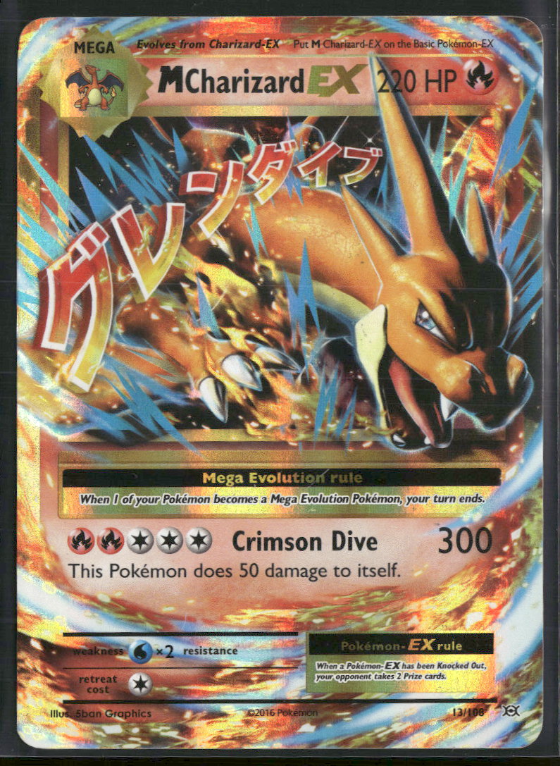 XY - Evolutions M Charizard EX #13/108
