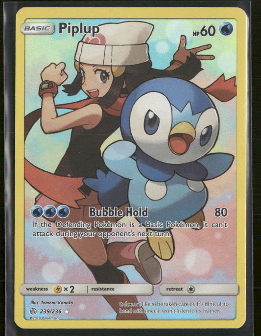 SM - Cosmic Eclipse Piplup (Secret) #239/236