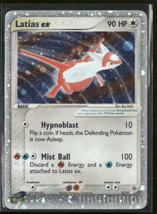 EX Dragon Latias ex #93/97 Damaged