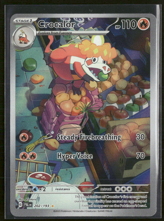 SV02: Paldea Evolved Crocalor #202/193