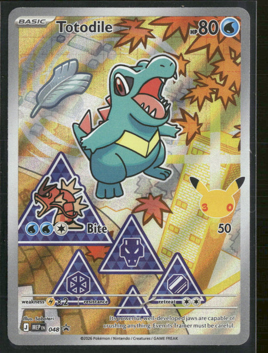 ME: Mega Evolution Promo Totodile #048