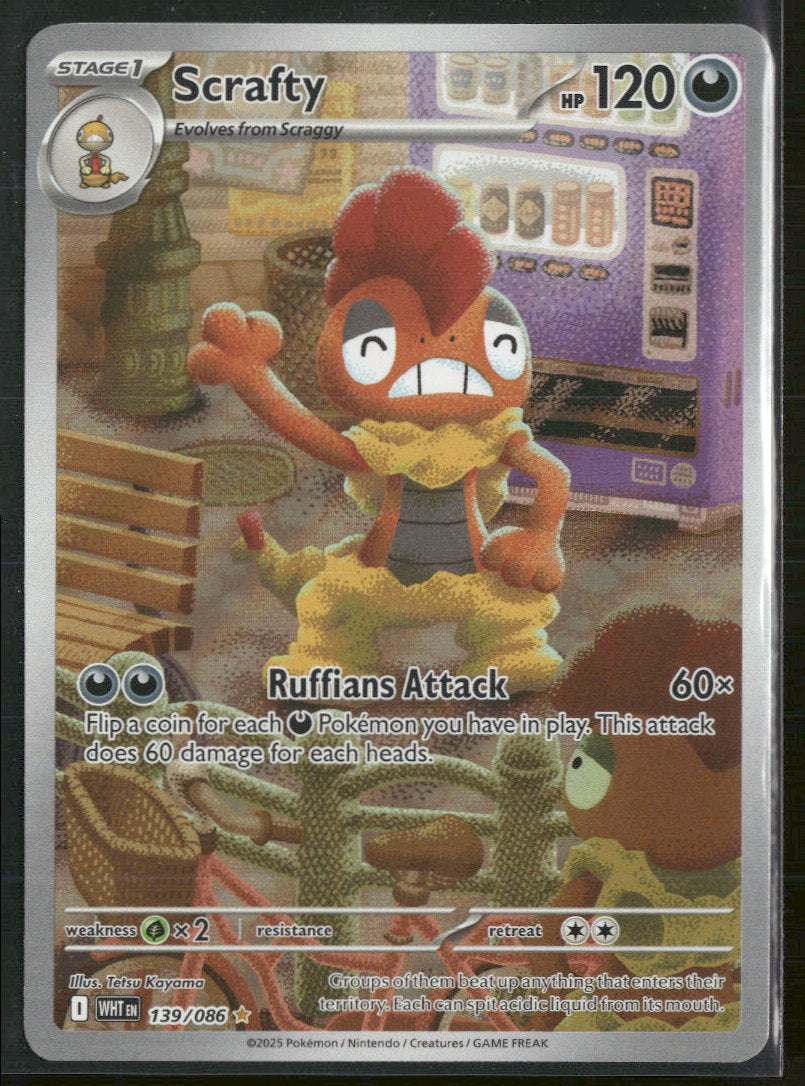 SV: White Flare Scrafty #139/086