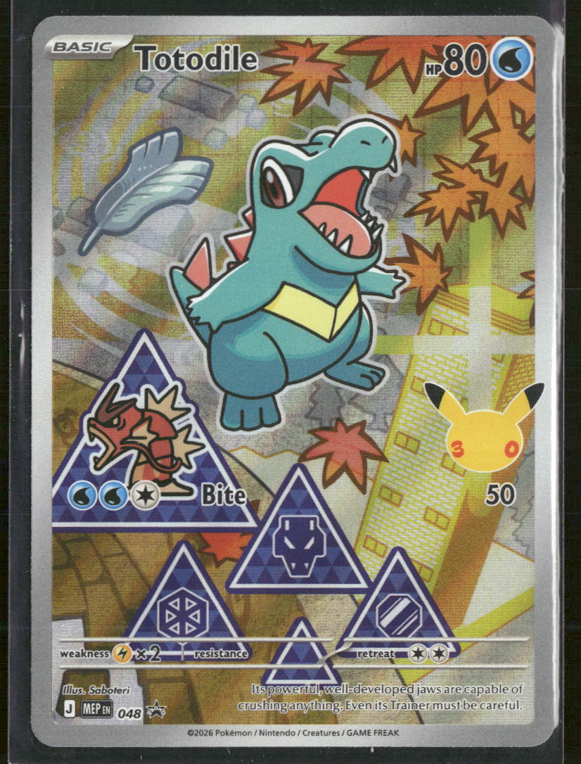 ME: Mega Evolution Promo Totodile #048