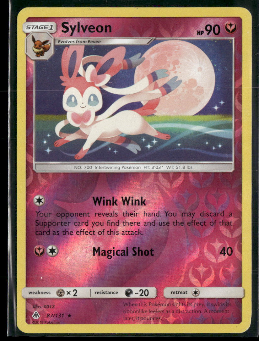 SM - Forbidden Light Sylveon #87/131