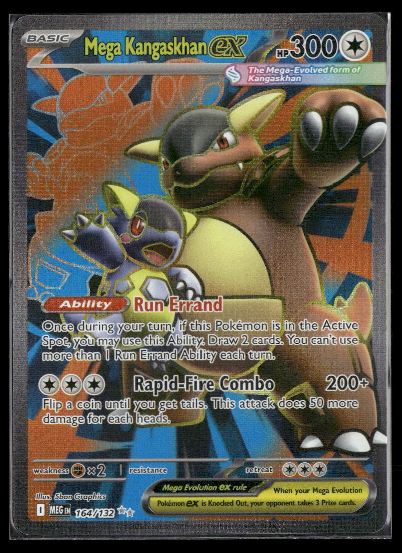 ME01: Mega Evolution Mega Kangaskhan ex #164/132