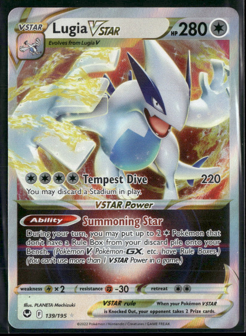 SWSH12: Silver Tempest Lugia VSTAR #139/195