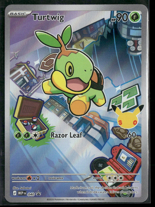 ME: Mega Evolution Promo Turtwig #040