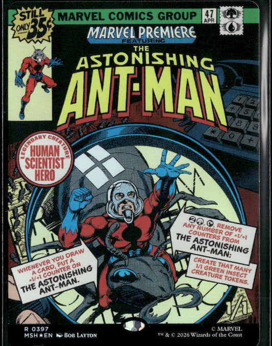 Marvel Super Heroes The Astonishing Ant-Man (Borderless) #397