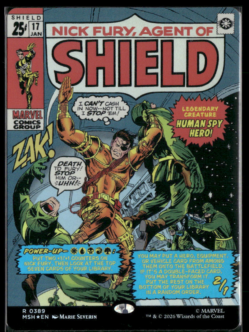 Marvel Super Heroes Nick Fury, Agent of S.H.I.E.L.D. (Borderless) (0389) #389