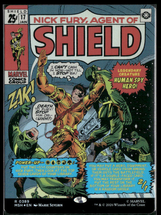 Marvel Super Heroes Nick Fury, Agent of S.H.I.E.L.D. (Borderless) (0389) #389