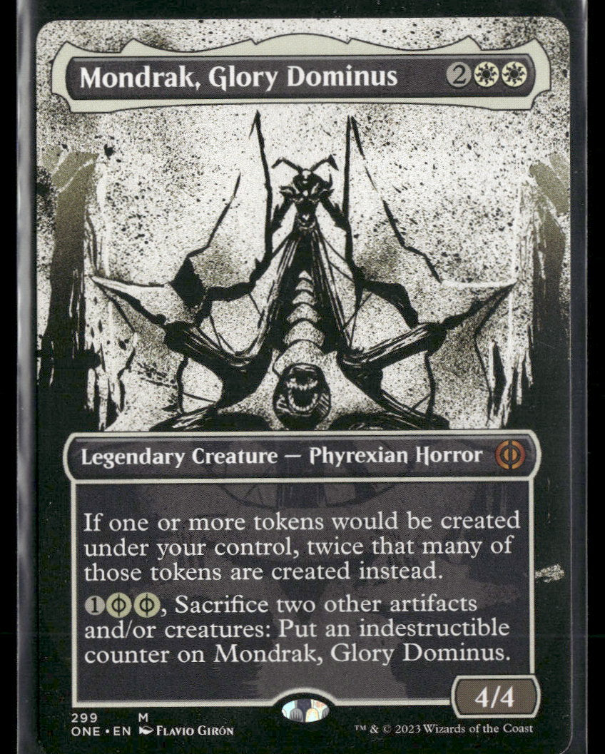 Phyrexia: All Will Be One Mondrak, Glory Dominus (Showcase) #299