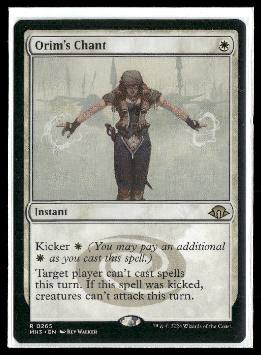 Modern Horizons 3 Orim's Chant #265