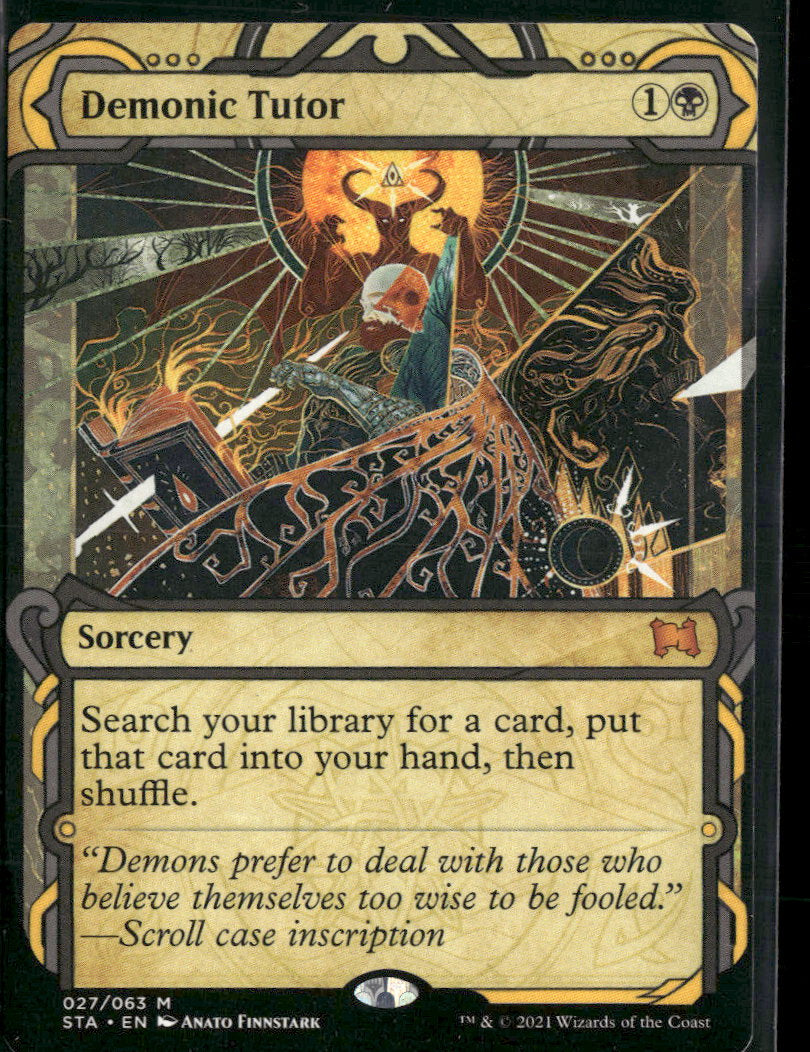 Strixhaven: Mystical Archive Demonic Tutor #27